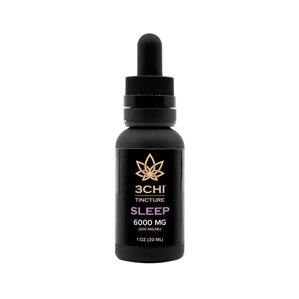 3Chi, Sleep CBD Oil, Broad Spectrum THC-Free, 1fl oz, 6000mg CBD