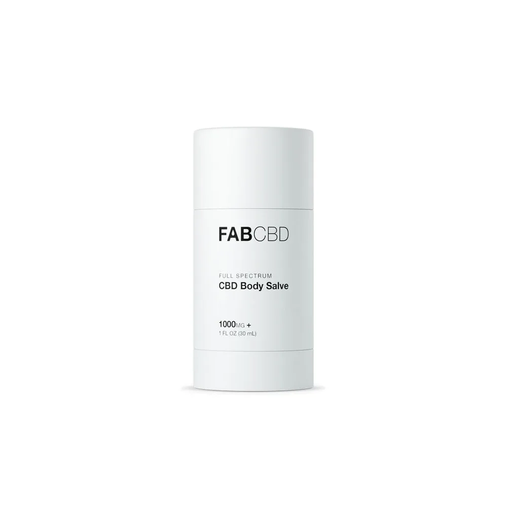 Fab CBD, CBD Body Salve, Full Spectrum, 1fl oz, 1000mg CBD