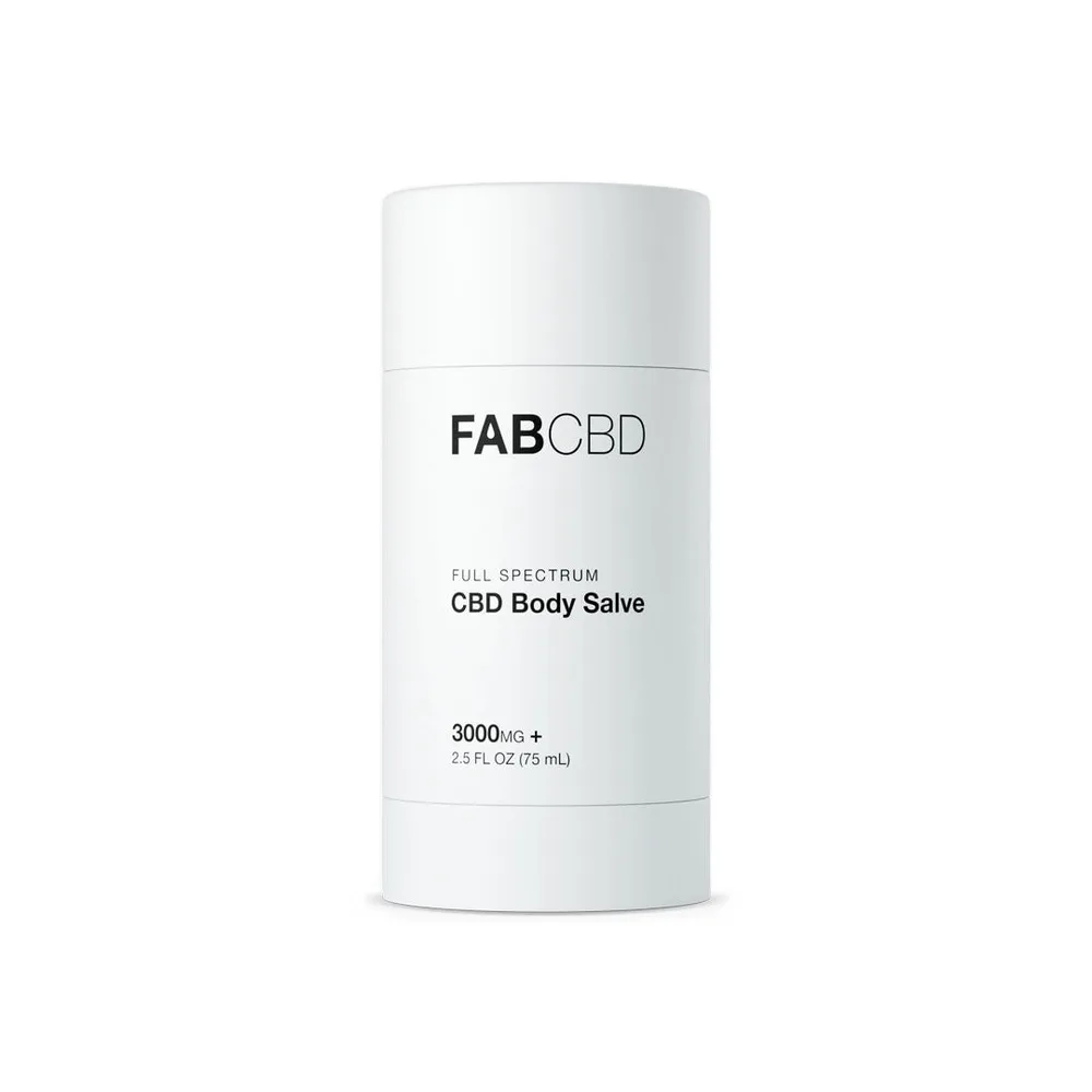 Fab CBD, CBD Body Salve, Full Spectrum, 2.5fl oz, 3000mg CBD