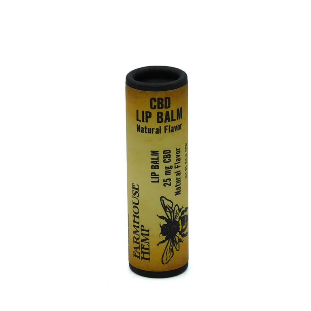Farmhouse Hemp, CBD Lip Balm, Natural, Full Spectrum, 0.3oz, 25mg CBD