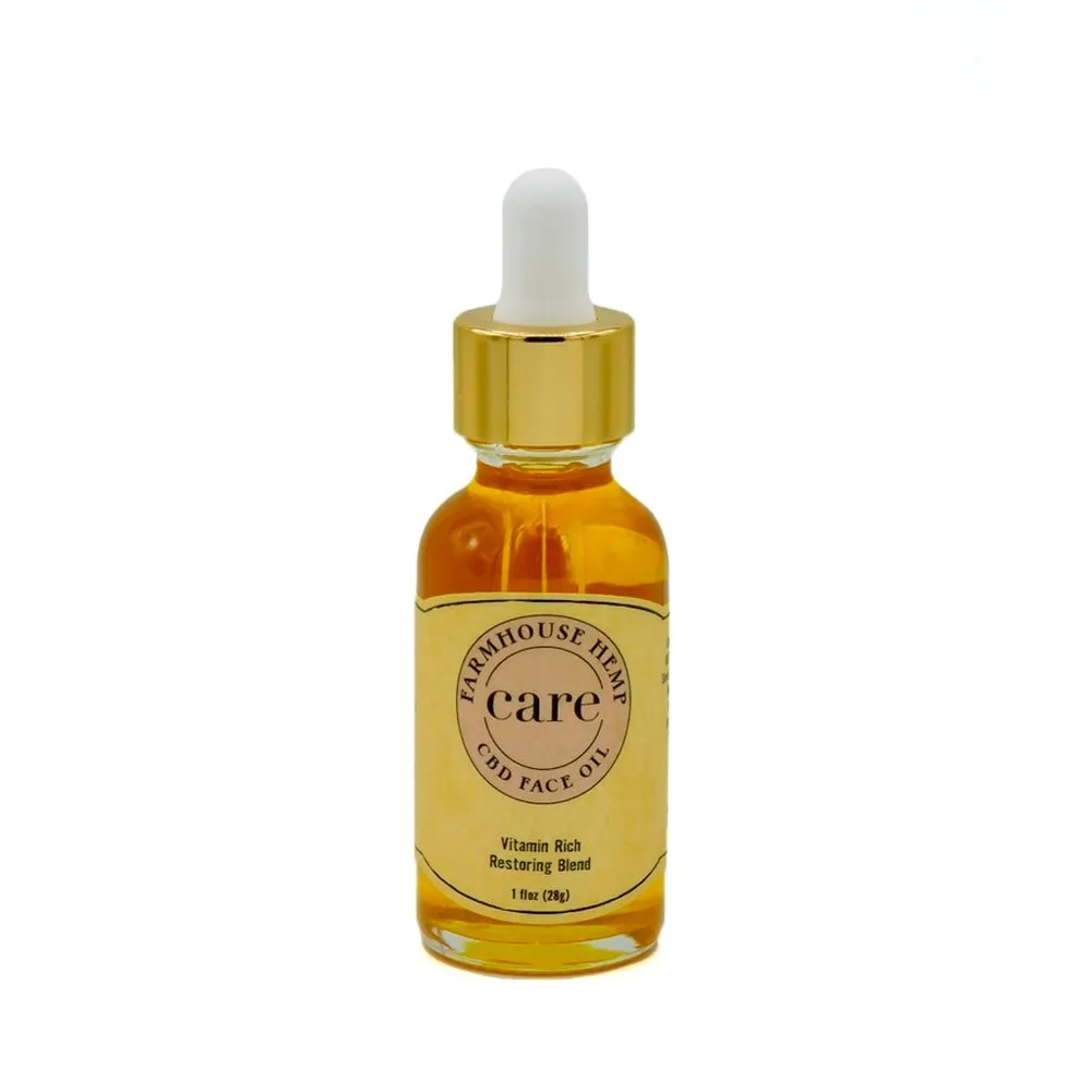 Farmhouse Hemp, Restoring Face CBD Oil Vitamin Rich, Full Spectrum, 1fl oz, 75mg CBD