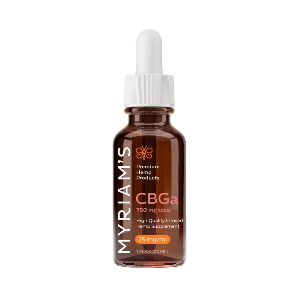 Myriam’s Hemp, CBGa Oil, Full Spectrum, Olive, 1fl oz, 750mg CBGa