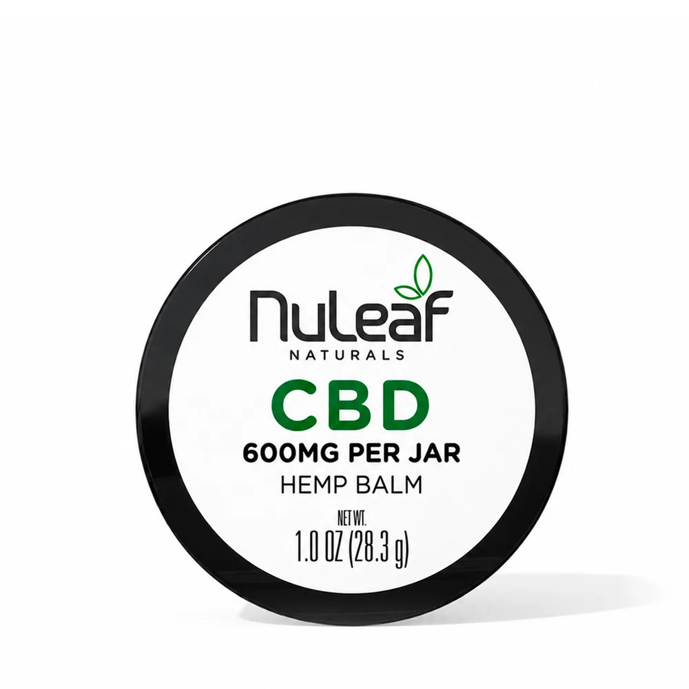 NuLeaf Naturals, CBD Balm, Full Spectrum, 1oz, 600mg CBD
