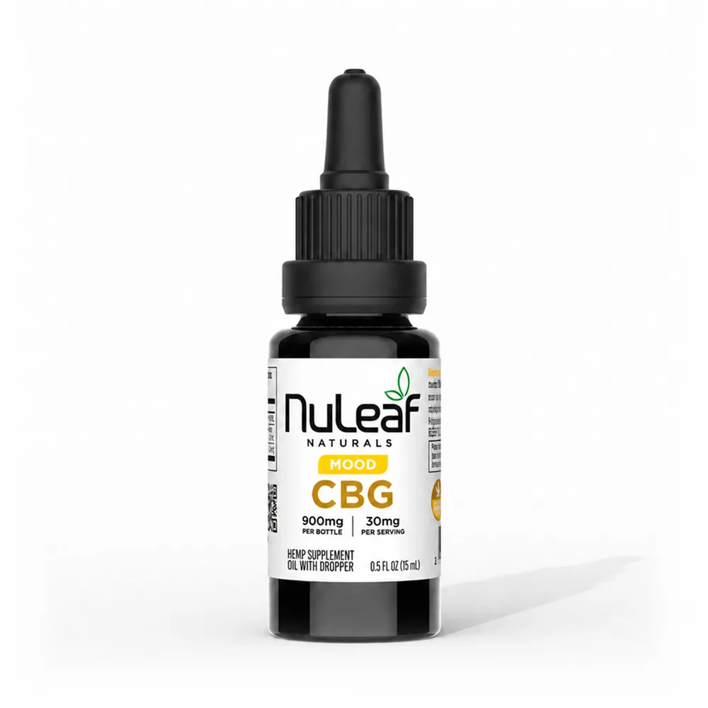 NuLeaf Naturals, CBG Oil, Full Spectrum, .5fl oz, 900mg CBG