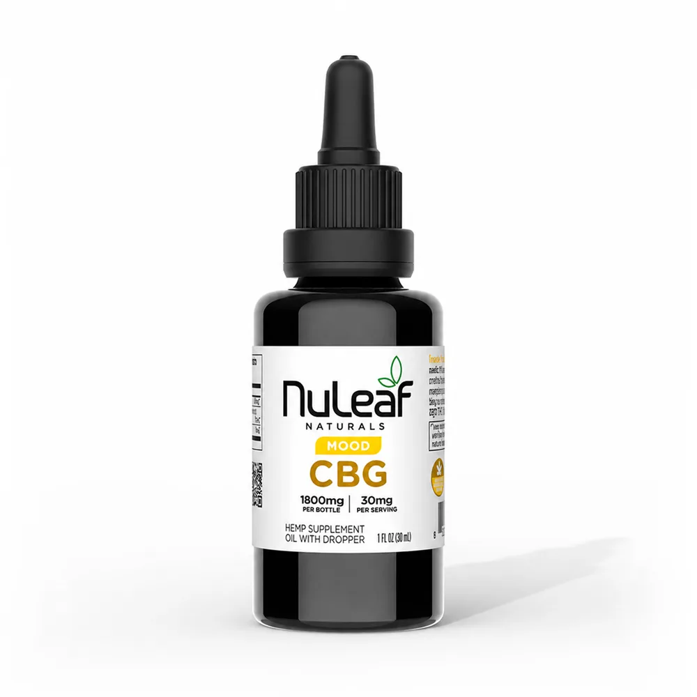 NuLeaf Naturals, CBG Oil, Full Spectrum, 1fl oz, 1800mg CBG