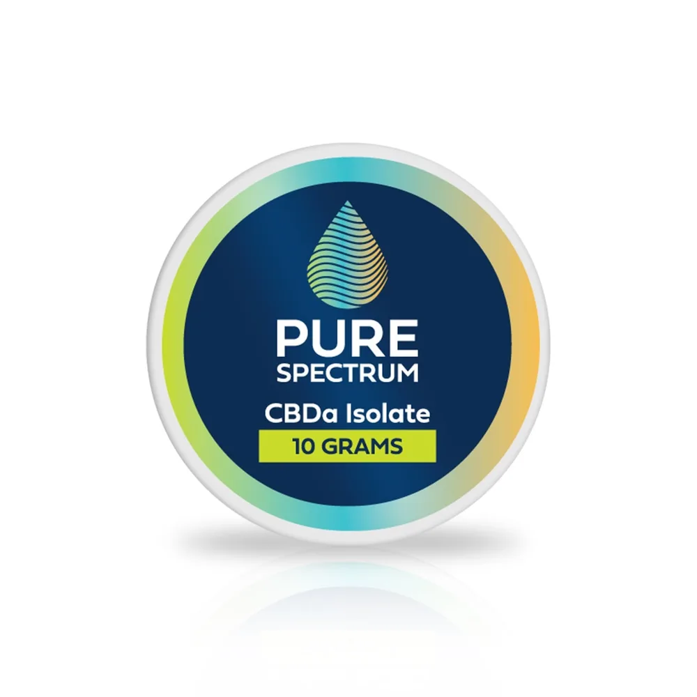 Pure Spectrum, 99% CBDa Isolate Powder, 10g, 10000mg CBDa