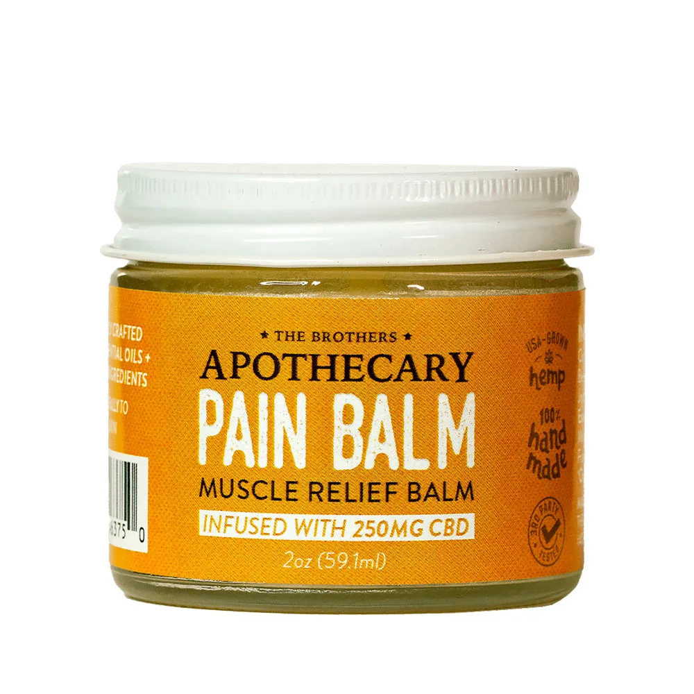 The Brothers Apothecary, CBD Pain Balm, Full Spectrum, 2oz, 250mg CBD