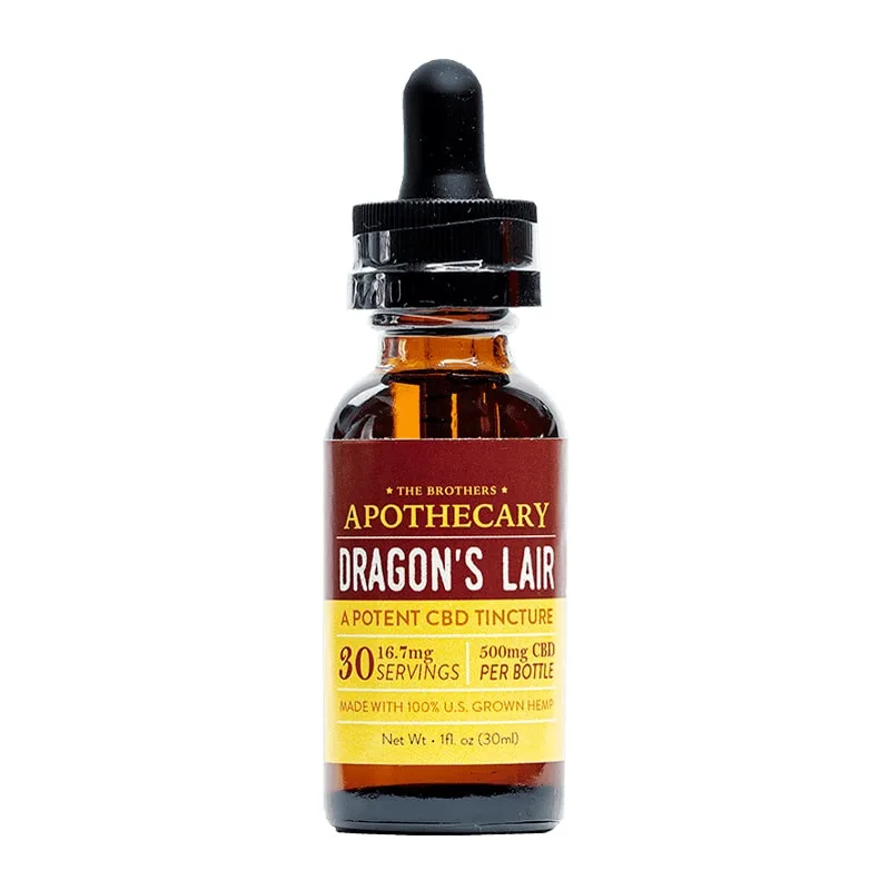 The Brothers Apothecary, Dragon’s Lair CBD Oil, Full Spectrum, 1fl oz, 500mg CBD